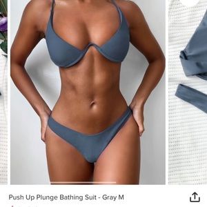 Zaful Plunge Bikini